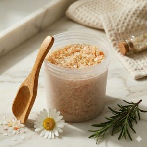 Chamomile and Rosemary Bath Salts